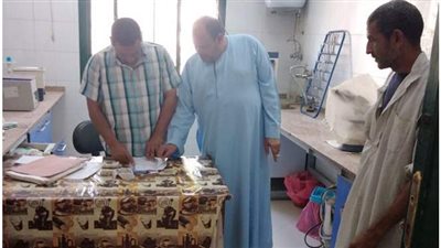 رئيس مركز ومدينة ملوي بالمنيا يتفقد  القطاعات الخدمية  | صور