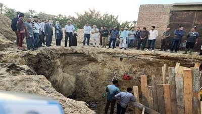 الانتهاء من إصلاح عطل خط مياه الخانكة