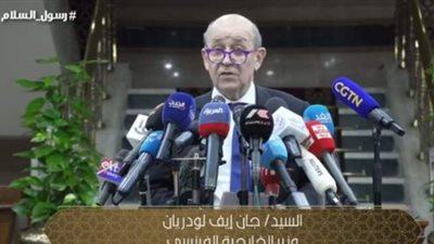 وزير خارجية فرنسا: نؤمن بأهمية صوت الأزهر وشيخه في الدعوة للتسامح | فيديو