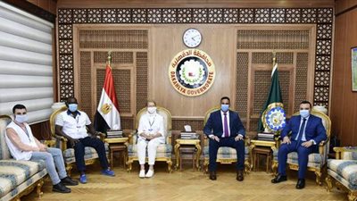 محافظ الدقهلية يستقبل  وفد البعثة الدولية لمراقبة الانتخابات البرلمانية 2020