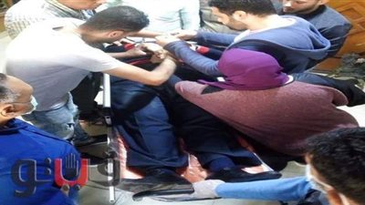 بلاغ من مرشح ضد زوجة منافسه  لصدمه بسيارة ملاكي بشوارع المحلة | صور