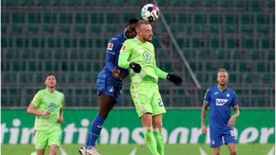 فولفسبورج يفوز على هوفنهايم 1/2 في الدوري الألماني