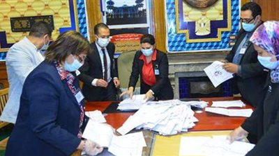 الحصر العددي لأصوات المرشحين في 4 لجان بمحافظة الشرقية