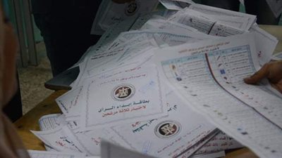 الحصر العددي لأصوات المرشحين باللجنة الفرعية رقم 60 بسمنود