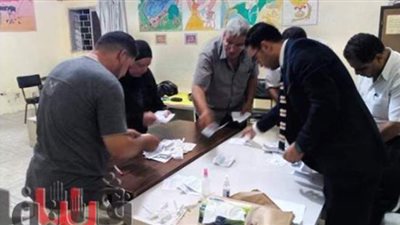 الحصر العددي لأصوات المرشحين باللجنة الفرعية رقم 99 بمركز زفتى