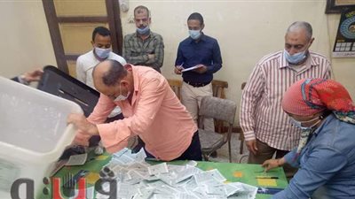 الحصر العددي لأصوات المرشحين باللجنة 123 بلبيس