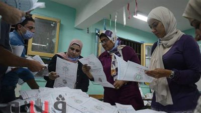 الحصر العددي لنتائج 6 لجان انتخابية لمجلس النواب بشبرا الخيمة