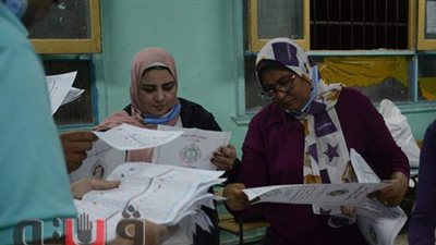 الحصر العددي بمدرسة الشهيد مصطفى عميرة: السلاب ٢٦٧ صوتًا والسنباطي ١٩٢