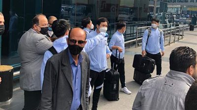 مطار القاهرة يستقبل بعثة منتخب كوريا الجنوبية الأوليمبي استعدادا لأولمبياد طوكيو