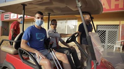 ثلاثي الأهلي يستكمل تنفيذ برنامجه التأهيلي