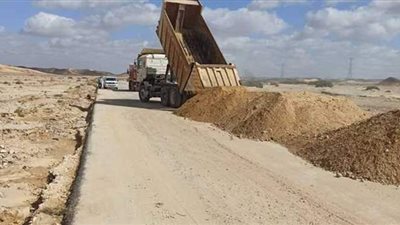 فتح  الحركة المرورية بطريق «المنيا - رأس غارب»