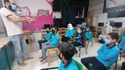 جامعة القناة تدرب طلبة المدارس على مواجهة فيروس كورونا