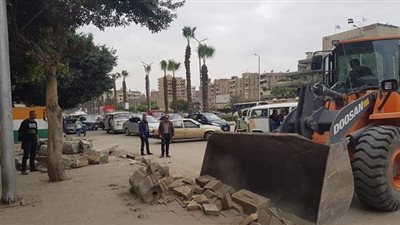 بسبب مشروع المترو.. بدء أعمال توسيع شارع عبد المنعم سليم بالهرم | صور
