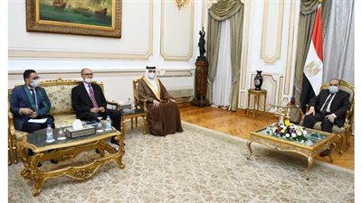 وزير الإنتاج الحربي يستقبل السفير البحريني بالقاهرة لبحث سبل التعاون المشترك