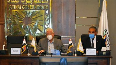 محافظ جنوب سيناء يترأس اجتماع المتابعة الدوري لتنفيذ المشروعات