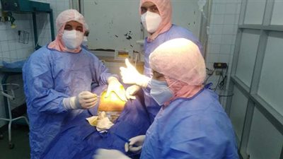 تفاصيل نجاح ولادة قيصرية لسيدة مصابة بكورونا بمستشفى السنبلاوين