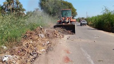 تمهيد 4 شوارع بمدينة أرمنت في الأقصر | صور