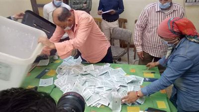 الحصر العددي للجنة مدرسة النصر ببورفؤاد: 201 صوت لحسن عمار  و177 لطارق جاد