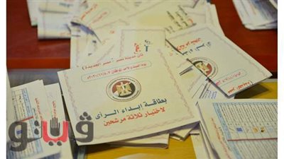 الحصر العددي للجنة  الفرعية رقم 10 بدائرة المرج..  226 صوتا لأحمد علي و204  لهيكل