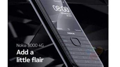صورة تكشف مواصفات  Nokia 8000 4G وميزاته الرئيسية