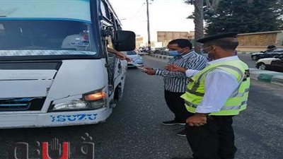 خالفوا قرار ارتداء الكمامة.. ضبط116 سائقا في الشرقية