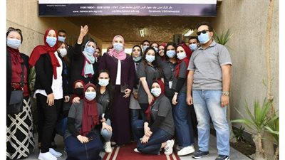 القباج تفتتح أول وحدة للتضامن الاجتماعي في الجامعات المصرية بـ 
