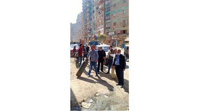 حملة من حي بولاق الدكرور لإزالة الإشغالات