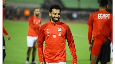 5 صور ترصد مشاركة محمد صلاح فى مرانه الأول مع المنتخب الوطني