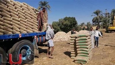 رئيس مدينة الطود يتفقد أعمال تبطين ترعة السلامية بالأقصر | صور