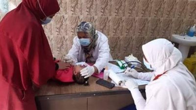 قافلة طبية مجانية ضمن مبادرة حياة كربمة بالوادى الجديد