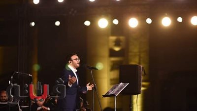 بحضور وزير التموين.. صابر الرباعي يطرب جمهور الموسيقى العربية في حفل الختام | صور