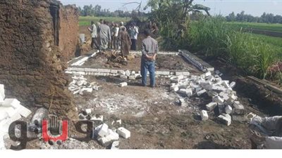 إزالات فورية  للتعديات على الأراضى الزراعية بمراكز منوف وتلا وبركة السبع في المنوفية