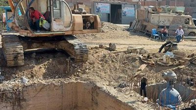 الانتهاء من محطة صرف السواحل بالسويس