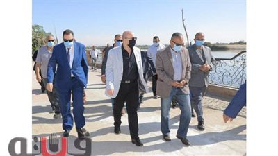محافظ بني سويف يتابع تطوير نادي الإدارة المحلية والجزء السفلى من  الكورنيش