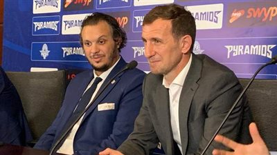 أروابارينا: سعيد بتدريب بيراميدز ولا أحب الكلام الكثير  (صور)