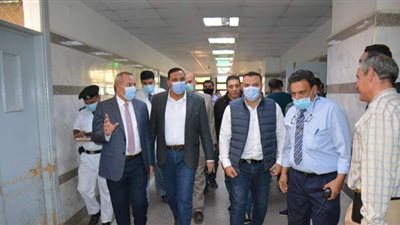 12 صورة ترصد جولة محافظ الدقهلية بالمستشفى الدولى في المنصورة