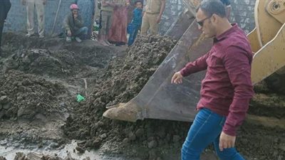 إزالة 5 حالات تعدي منها بالطريق العام في الحسينية بالشرقية