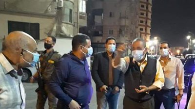 محافظ الإسماعيلية يتفقد ليلا  أعمال رصف الطرق ورفع كفاءة الشوارع | صور