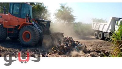 تمهيد طريق ترعة السواحل في الأقصر | صور