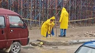 أمطار غزيرة على الإسكندرية | صور