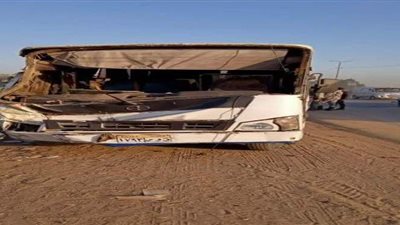 إصابة  5 أشخاص في حادث تصادم بالقليوبية