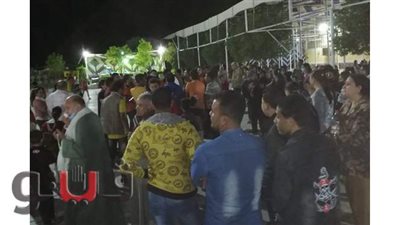 زفة شباب دير المحروسة في احتفالاتهم بالشهيد مار جرجس بقنا| فيديو