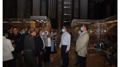 إدخال بعض التعديلات على سيناريو عرض القطع الأثرية بمتحف العاصمة الإدارية