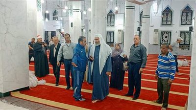 وزير الأوقاف يفتتح اليوم مسجد 