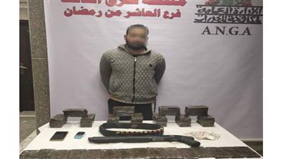 ضبط 3 عناصر إجرامية بحوزتهم 120 طربة حشيش وكمية من الهيروين