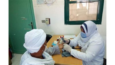 الكشف على ١٥٥٦ مريضا خلال قافلة طبية بأبو حمص في البحيرة