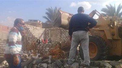 حملات إزالة فورية لتعديات على أراضي زراعية في قرى نبروه بالدقهلية | .صور