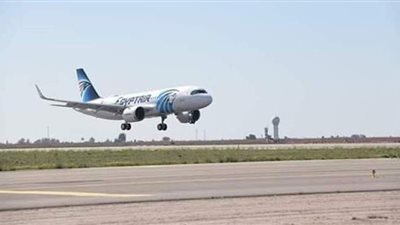 مصر للطيران تنقل ٥ آلاف و٣٠٠ راكب على متن ٥٤ رحلة جوية