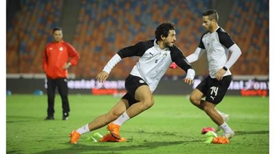 المنتخب الوطني يختتم استعداداته لمواجهة توجو فى غياب صلاح | صور