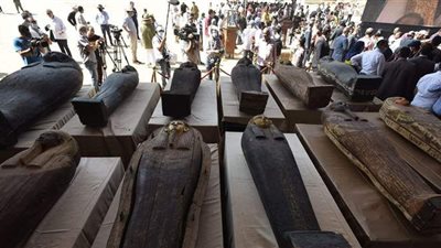 الآثار:  الكشف الجديد  بسقارة يتخطى إعلان المرحلة الأولى بـ59 تابوتا